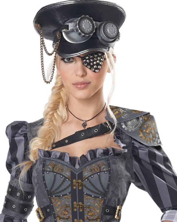 Steampunk Captain Womens Costume