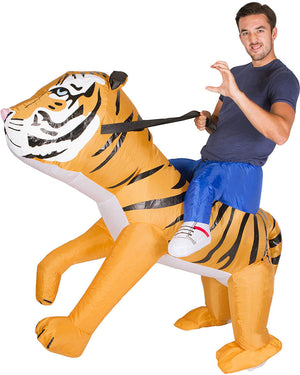 Tiger Inflatable Adult Costume