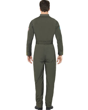 Top Gun Jumpsuit Deluxe Mens Costume