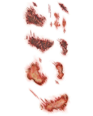 Road Rash FX Temporary Tattoos