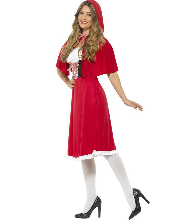 Traditional Red Riding Hood Womens Costume