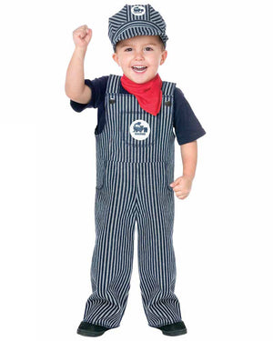 Train Engineer Toddler Boys Costume