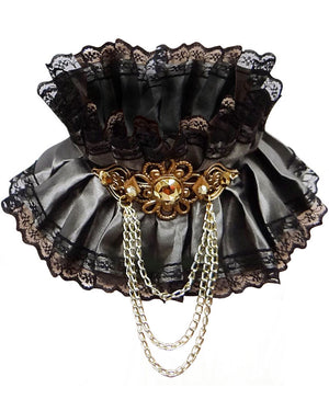 Victorian Ruffled Neck Collar