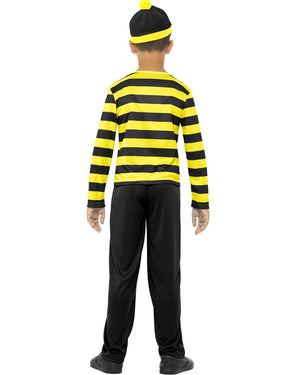 Wheres Wally Odlaw Boys Costume