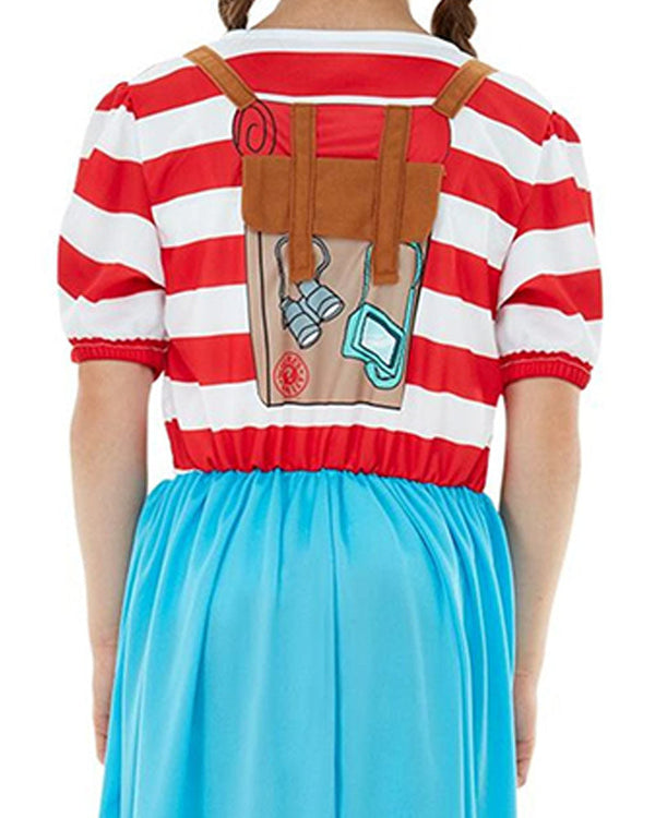 Wheres Wally Wenda Deluxe Girls Costume