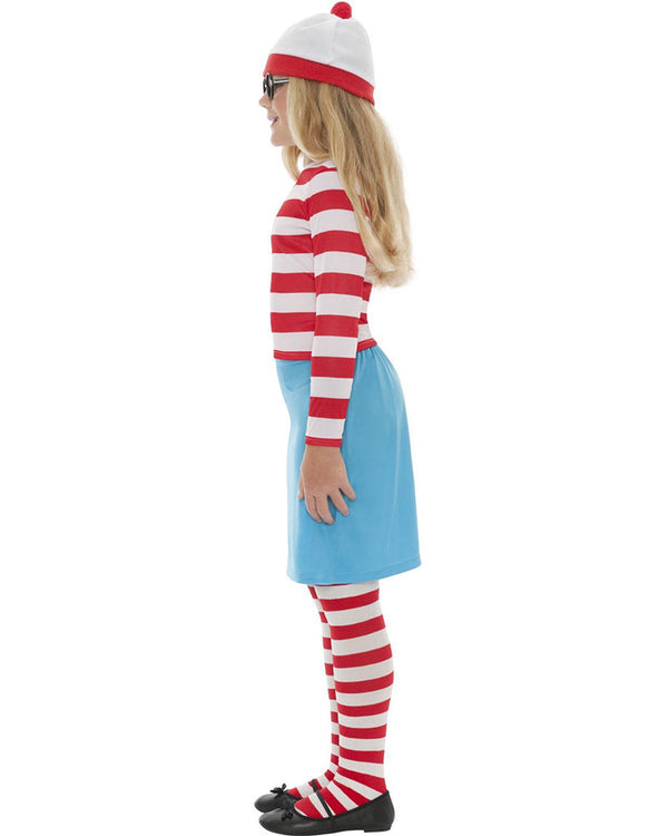 Wheres Wally Wenda Girls Costume