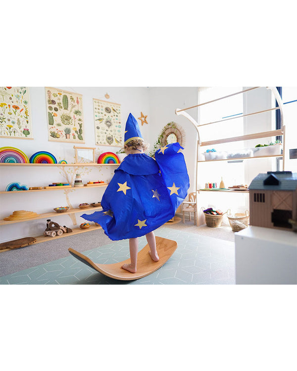 Wizard Cape and Hat Kids Costume