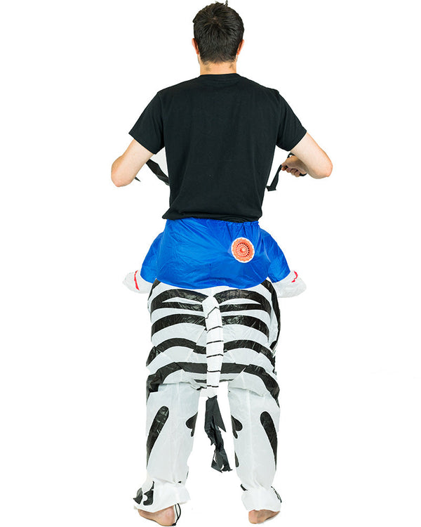 Zebra Inflatable Adult Costume