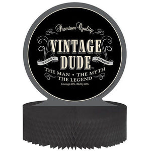 Vintage Dude Centrepiece