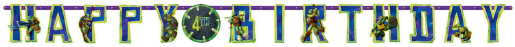 Teenage Mutant Ninja Turtles Add An Age Banner 3m