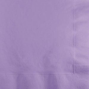 Luscious Lavender Beverage Napkins Pack of 50