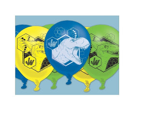 Jurassic World Latex Balloons Pack of 6