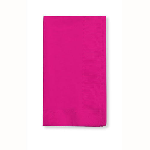 Hot Magenta Dinner Napkins Pack of 50