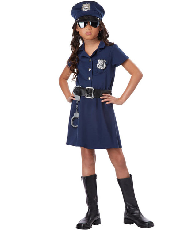 Police Officer Girls Costume