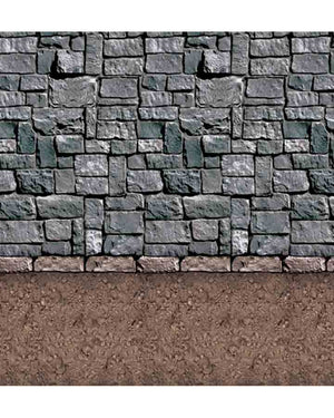 Medieval Castle Dirt Floor Backdrop 9m