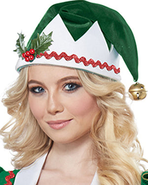 Festive Elf Womens Christmas Costume