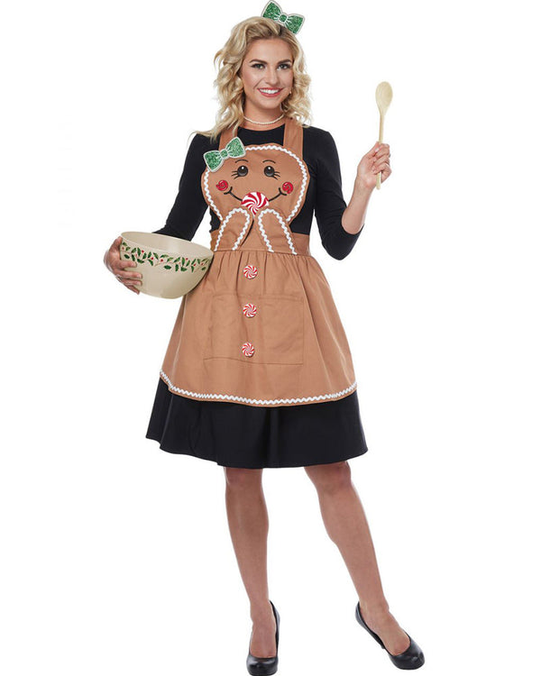 Christmas Gingerbread Apron