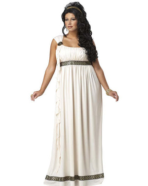 Olympic Goddess Womens Plus Size Costume