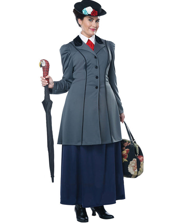 English Nanny Womens Plus Size Costume