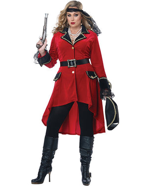 High Seas Heroine Plus Size Womens Costume