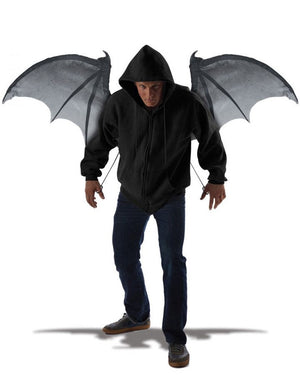 Wicked Black Bat Wings