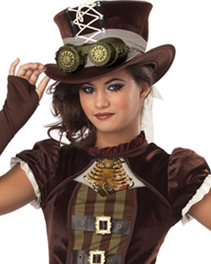 Steampunk Tween Girls Costume