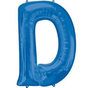 SuperShape Letter D Blue L34