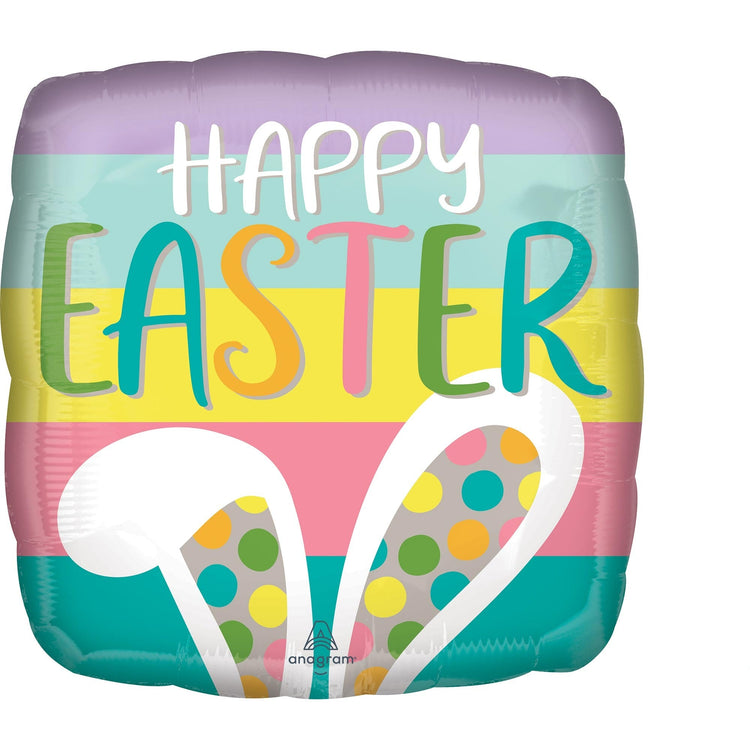 45cm Standard HX Happy Easter Bunny Ears S40