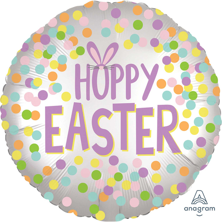 45cm Standard XL Satin Hoppy Easter S40