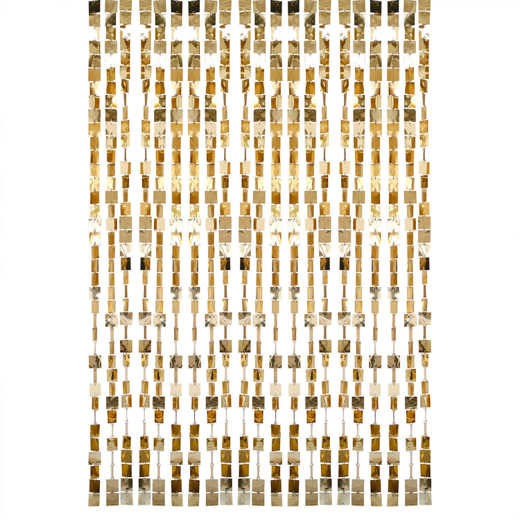 Champagne Noir Champagne Gold Sequin Hanging Backdrop Decoration