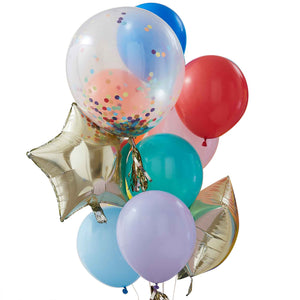 Mix It Up Bright Balloon Bundle Pack of 11