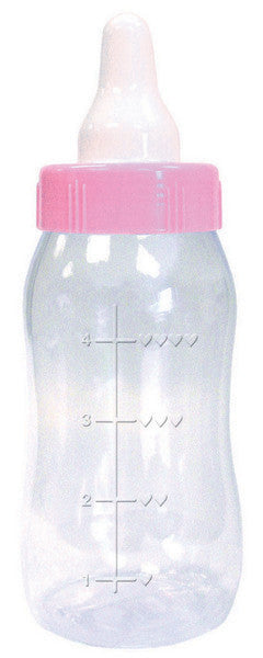 Pink Baby Bottle Money Bank