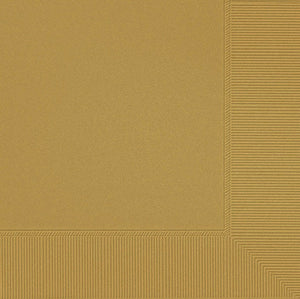 Gold Beverage Napkins Pack of 20