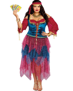 Gypsy Womens Plus Size Costume