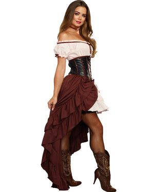 Wild West Saloon Gal Womens Costume