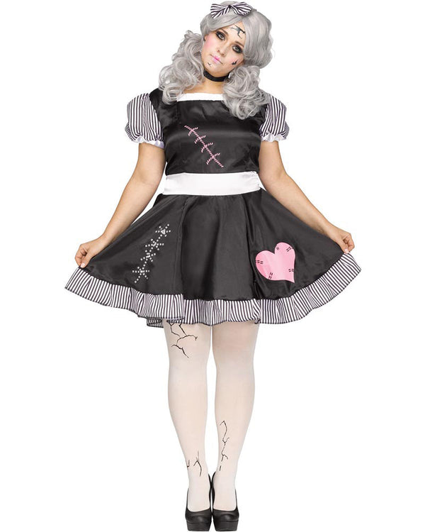 Broken Doll Plus Size Womens Costume