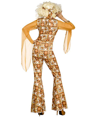 70s Funky Disco Diva Womens Costume