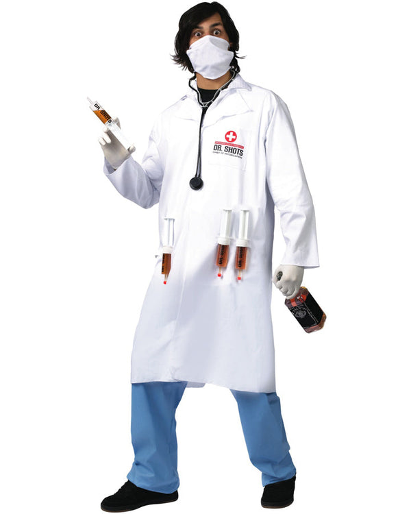Dr Shots Mens Costume