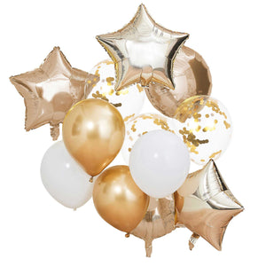 Mix It Up Metallic Balloon Bundle Pack of 12