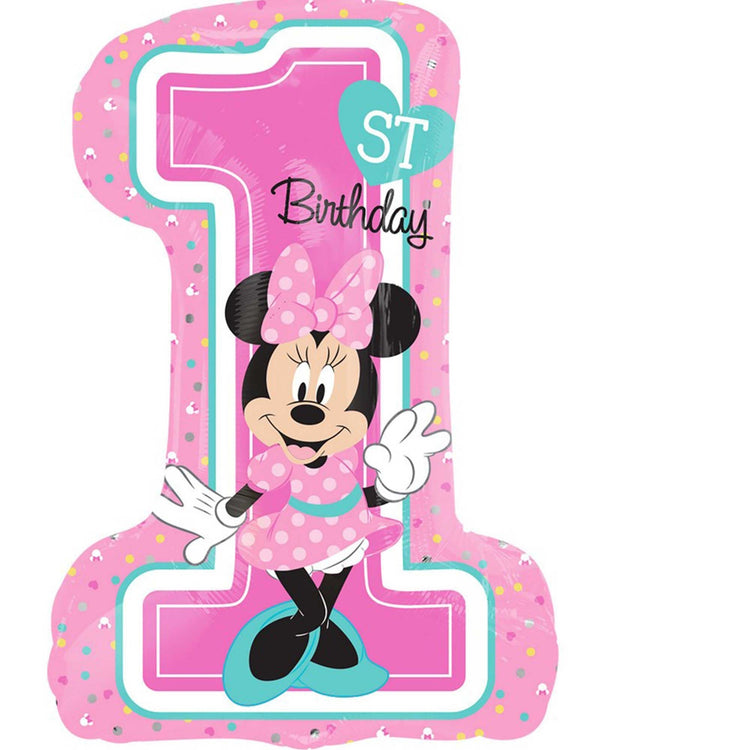 SuperShape XL Minnie 1st Birthday  P38