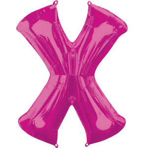 SuperShape Letter X Pink L34