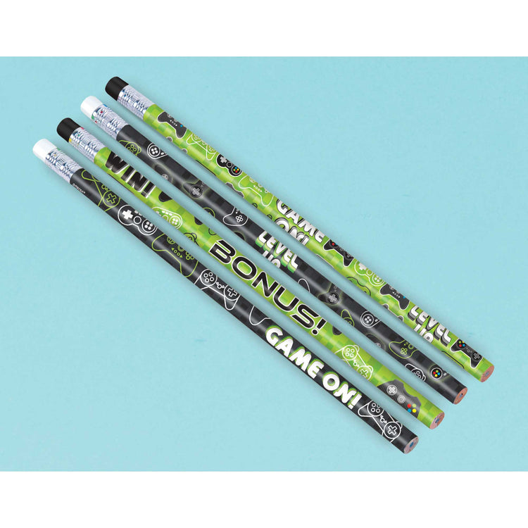 Level Up Gaming Pencils Pack of 8