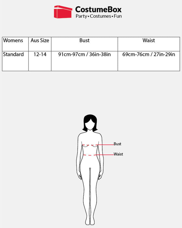 Queen Of Hearts Tunic Womens Costume