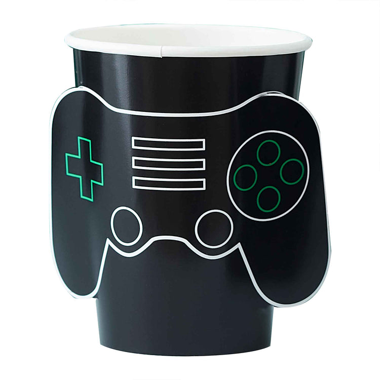 Game Controller 9oz/266ml Paper Cups Pop Out Controller Pack of 8