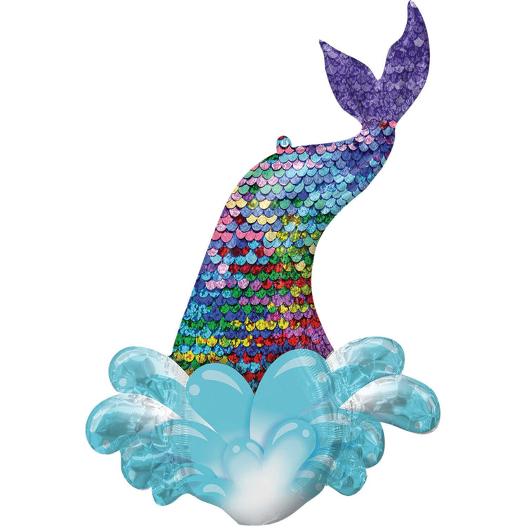 SuperShape Mermaid Sequin Tail P35