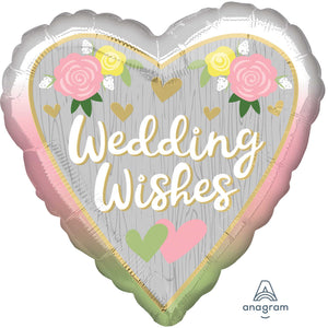 45cm Standard HX Wedding Wishes Ombre S40