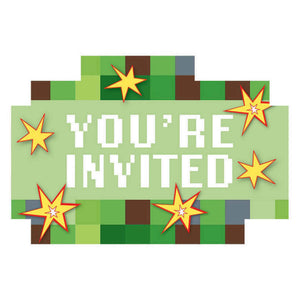 TNT Party! Postcard Invitations Pack of 8