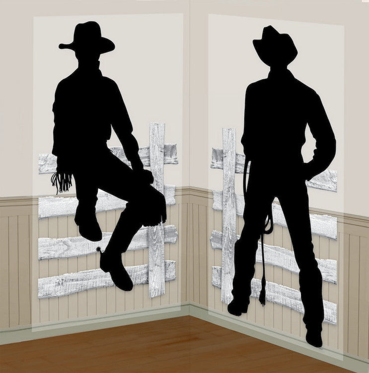 Cowboys Scene Setter Add On Pack of 2