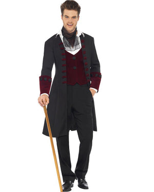 Gothic Vampire Mens Costume