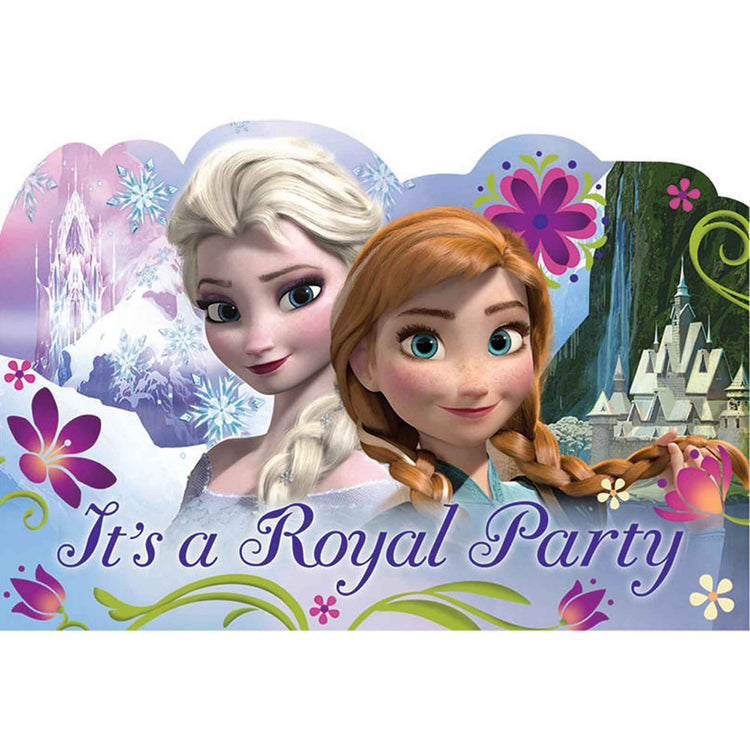 Disney Frozen Party Invitations Pack of 8